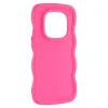 Coque arrière en silicone Phonesta Wavy pour Xiaomi Redmi Note 14 Pro 4G - Hot Pink 3
