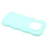 Coque arrière en silicone Phonesta Wavy pour Xiaomi Redmi Note 14 Pro 4G - Vert menthe 5