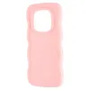 Coque arrière en silicone Phonesta Wavy pour Xiaomi Redmi Note 14 Pro 4G - Rose 4