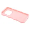Coque arrière en silicone Phonesta Wavy pour Xiaomi Redmi Note 14 Pro 4G - Rose 6