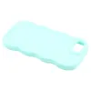 Coque arrière en silicone Phonesta Wavy pour Apple iPhone 17e/16e - Vert menthe 5