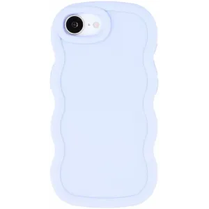 Coque arrière en silicone Phonesta Wavy pour Apple iPhone 17e/16e - Violet