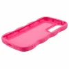 Coque arrière en silicone Phonesta Wavy pour Samsung Galaxy A35 - Hot Pink 5
