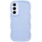 Coque arrière en silicone Phonesta Wavy pour Samsung Galaxy A35 - Violet