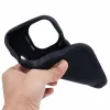 Coque arrière en silicone Phonesta Wavy pour Apple iPhone 15 Pro - Noir 7
