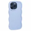 Coque arrière en silicone Phonesta Wavy pour Apple iPhone 15 Pro Max - Violet 3
