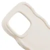 Coque arrière en silicone Phonesta Wavy pour Xiaomi Redmi Note 14 4G - Beige 6