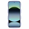 Coque arrière en silicone Phonesta Wavy pour Xiaomi Redmi Note 14 4G - Violet 2