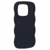 Coque arrière en silicone Phonesta Wavy pour Xiaomi Redmi Note 14 4G - Noir 3
