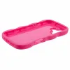 Coque arrière en silicone Phonesta Wavy pour Apple iPhone 17 - Hot Pink 4