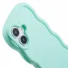Coque arrière en silicone Phonesta Wavy pour Apple iPhone 17 - Vert menthe 6