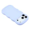 Coque arrière en silicone Phonesta Wavy pour Apple iPhone 17 Pro - Violet 5