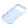 Coque arrière en silicone Phonesta Wavy pour Apple iPhone 17 Pro - Violet 6
