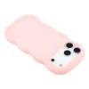 Coque arrière en silicone Phonesta Wavy pour Apple iPhone 17 Pro - Rose 5