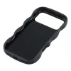 Coque arrière en silicone Phonesta Wavy pour Apple iPhone 17 Pro Max - Noir 6