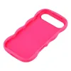 Coque arrière en silicone Phonesta Wavy pour Apple iPhone Air - Hot Pink 6