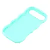 Coque arrière en silicone Phonesta Wavy pour Apple iPhone Air - Vert menthe 6