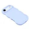 Coque arrière en silicone Phonesta Wavy pour Apple iPhone Air - Violet 4