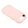 Coque arrière en silicone Phonesta Wavy pour Apple iPhone Air - Rose 5