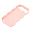 Coque arrière en silicone Phonesta Wavy pour Apple iPhone Air - Rose 6