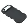 Coque arrière en silicone Phonesta Wavy pour Apple iPhone Air - Noir 4