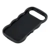 Coque arrière en silicone Phonesta Wavy pour Apple iPhone Air - Noir 6