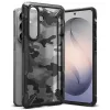 Coque arrière Ringke Fusion X pour Samsung Galaxy S26 - Camo Noir 2