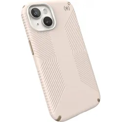 Coque arrière Speck Presidio2 Grip pour Apple iPhone 17e/16e/15/14/13 - Beige