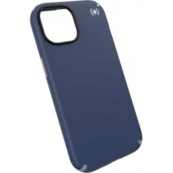 Coque arrière Speck Presidio2 Pro avec MagSafe pour Apple iPhone 17e/16e/15/14 - Bleu/Argent