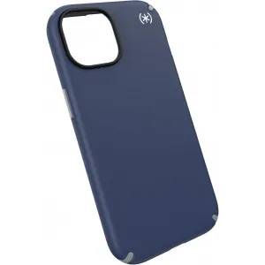 Coque arrière Speck Presidio2 Pro avec MagSafe pour Apple iPhone 17e/16e/15/14 - Bleu/Argent