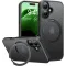 Coque arrière Torras Ostand Pro avec MagSafe pour Apple iPhone 16 Plus - Noir