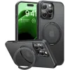 Coque arrière Torras Ostand Pro avec MagSafe pour Apple iPhone 16 Pro - Noir 0