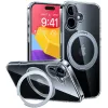 Coque arrière Torras Ostand Pro avec MagSafe pour Apple iPhone 16 - Transparent 0