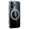 Coque arrière Torras Ostand Pro avec MagSafe pour Apple iPhone 16 - Transparent 2