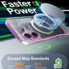 Coque arrière Torras Pstand avec MagSafe pour Apple iPhone 16 Plus - Transparent 3
