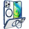 Coque arrière Torras Ostand R Fusion avec MagSafe pour Apple iPhone 16 Pro Max - Bleu foncé 0