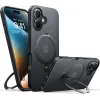 Coque arrière Torras Ostand Spin avec MagSafe pour Apple iPhone 16 Plus - Noir 0