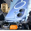 Coque arrière Torras Diamond avec MagSafe pour Apple iPhone 16 Plus - Transparent 2