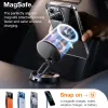 Coque arrière Torras Diamond avec MagSafe pour Apple iPhone 15 Pro - Transparent 2