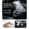 Coque arrière Torras Ostand Spin avec MagSafe pour Samsung Galaxy S25 Plus - Transparent 6