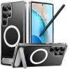 Coque arrière Torras Pstand avec MagSafe pour Samsung Galaxy S25 Ultra - Transparent 0