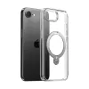 Coque arrière Torras Ostand Spin avec MagSafe pour Apple iPhone 17e/16e - Transparent 1