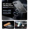 Coque arrière Torras Ostand Spin avec MagSafe pour Apple iPhone 17e/16e - Transparent 6
