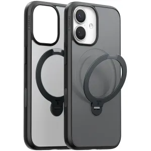 Coque arrière Torras Ostand Spin avec MagSafe pour Apple iPhone 17 - Noir