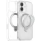 Coque arrière Torras Ostand Spin avec MagSafe pour Apple iPhone 17 - Transparent