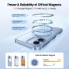 Coque arrière Torras Ostand Pro avec MagSafe pour Apple iPhone 17 - Transparent 4