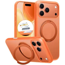 Coque arrière Torras Ostand Pro avec MagSafe pour Apple iPhone 17 Pro - Orange