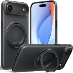 Coque arrière Torras Ostand R Fitness avec MagSafe pour Apple iPhone Air - Noir