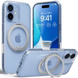 Coque arrière Torras Ostand R Fitness avec MagSafe pour Apple iPhone 17 - Transparent