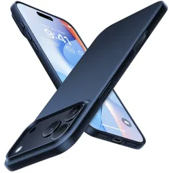 Coque arrière Torras SlimFit avec MagSafe pour Apple iPhone 17 Pro Max - Bleu foncé